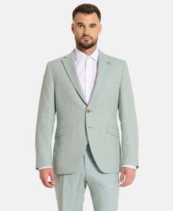 Wool-blend suit