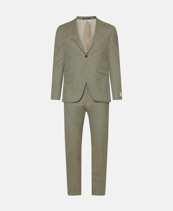 Wool-blend suit