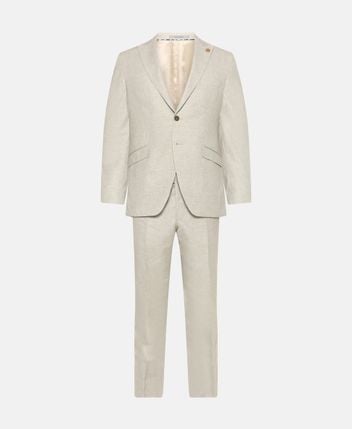 Wool-blend suit