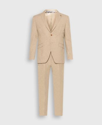 Wool-blend suit