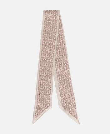 Silk tie scarf