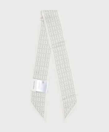 Silk tie scarf