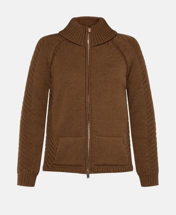 Wool cardigan