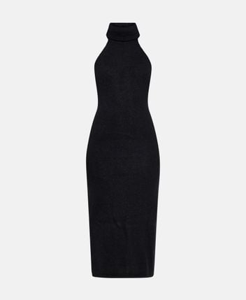 Wool-blend dress