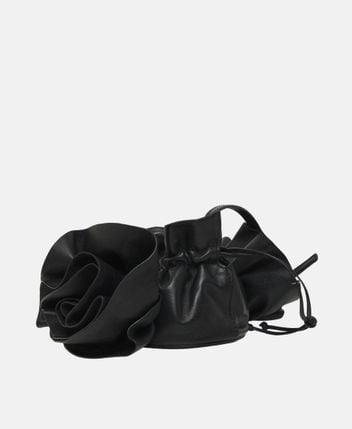 Leather bucketbag