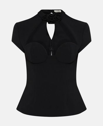 Wool shirt blouse