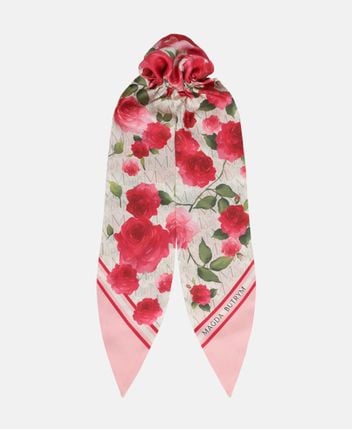 Silk tie scarf