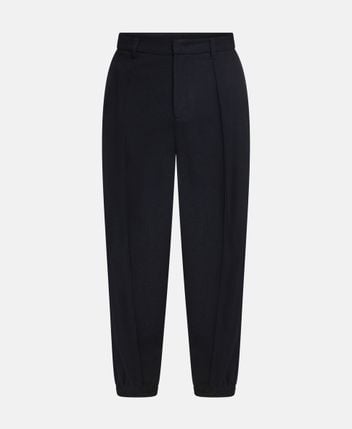Wool-blend trousers