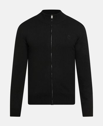 Wool-blend cardigan