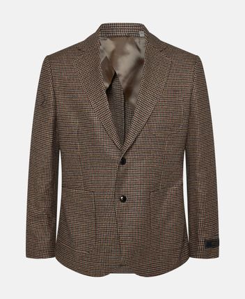 Wool-blend blazer