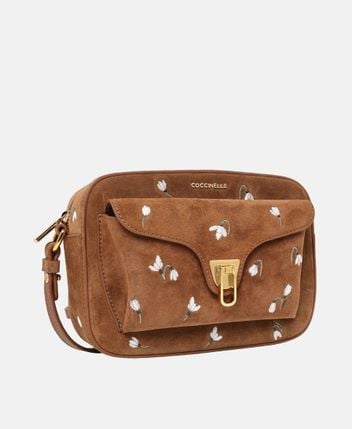 Leather cross body bag