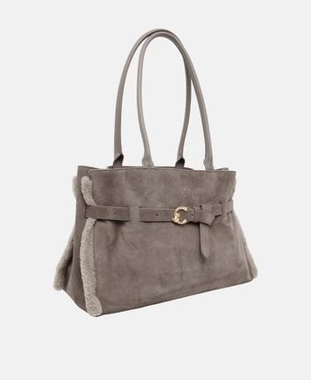 Leather handbag Sabine