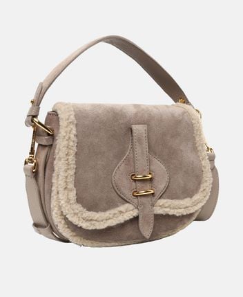 Leather cross body bag Mavery