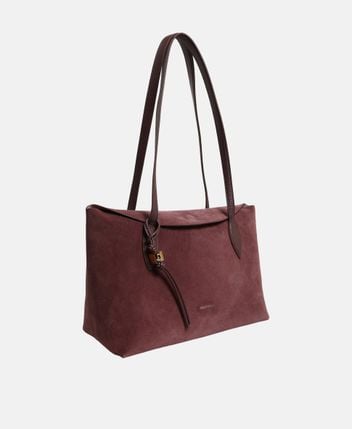 Leather shopper Thess
