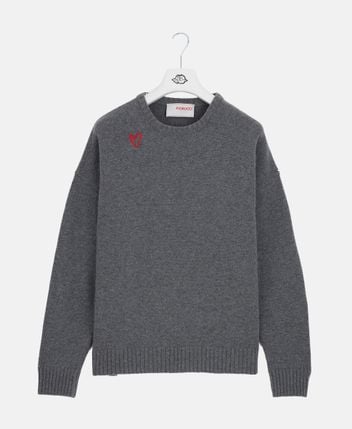 Wool-blend pullover