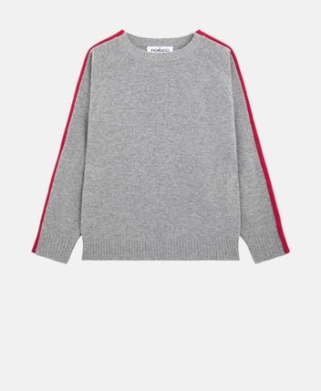 Wool-blend pullover
