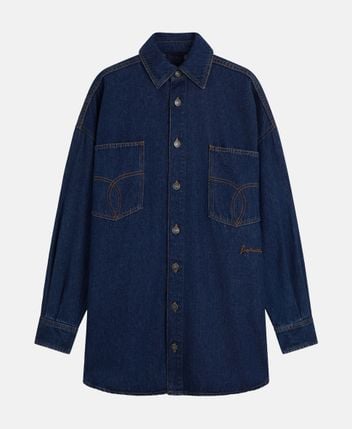 Denim blouse