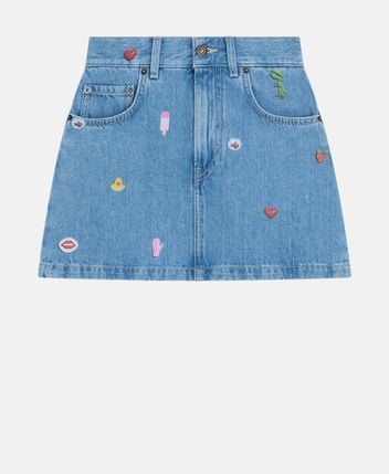Denim skirt