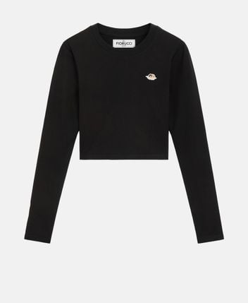Long-sleeved top