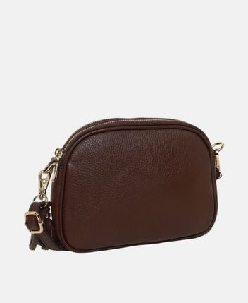Leather cross body bag Flumendosa
