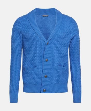 Wool-blend cardigan