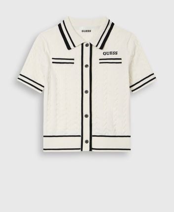 Short-sleeved cardigan