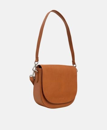 Leather shopper