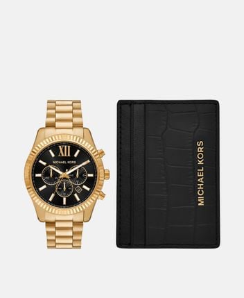 Watch and card case set Lexington