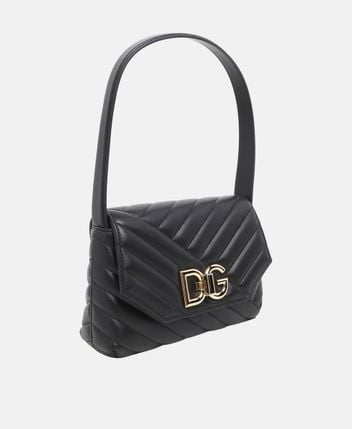 Leather shoulder bag