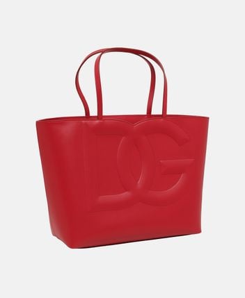 Leather shopper