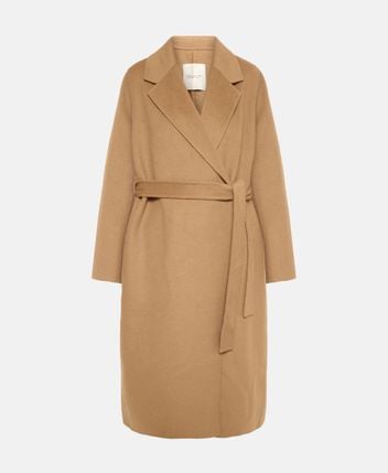 Wool-blend coat