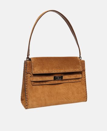 Leather shoulder bag Lee Radziwill