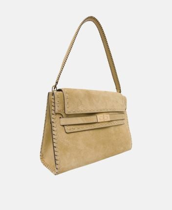 Leather shoulder bag Lee Radziwill
