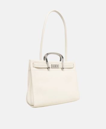 Leather tote bag Lee Radziwill