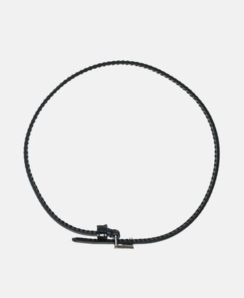 Leather choker