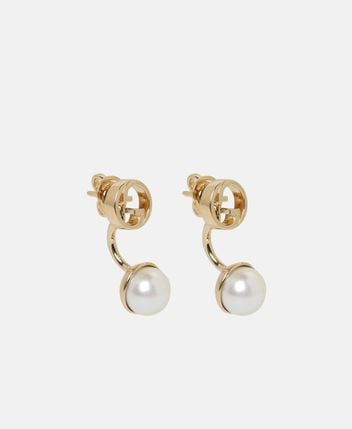 Pearl earrings