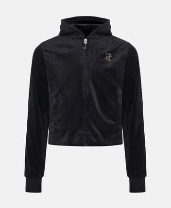 Hooded sweat jacket
