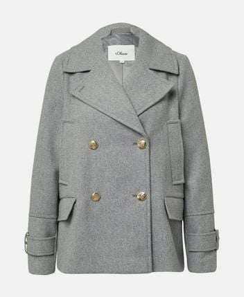 Wool-blend jacket