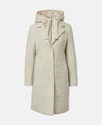 Wool-blend coat