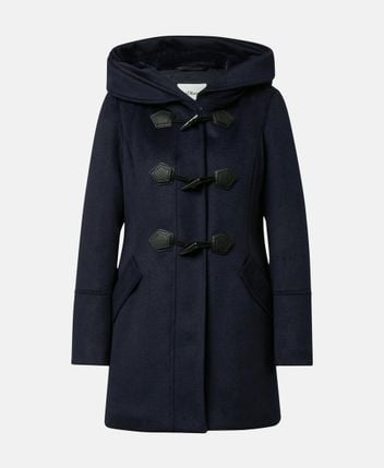 Wool-blend coat