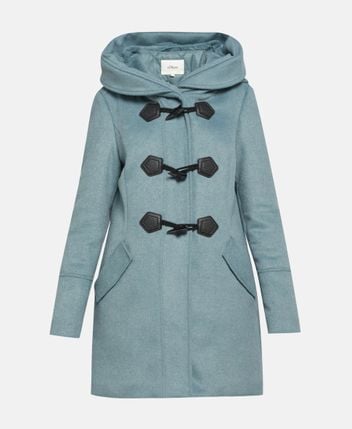Wool-blend coat