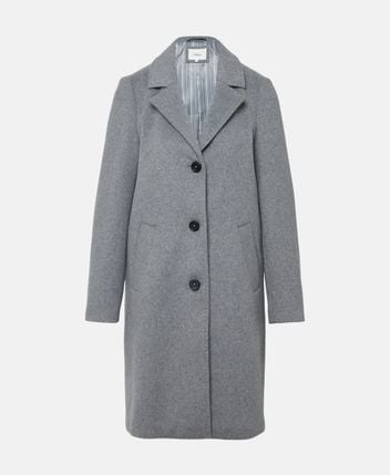 Wool-blend coat