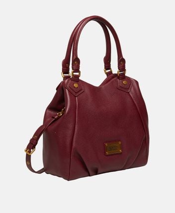 Leather shoulder bag The Fran