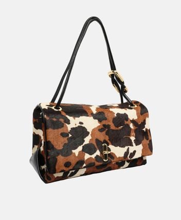 Leather shoulder bag