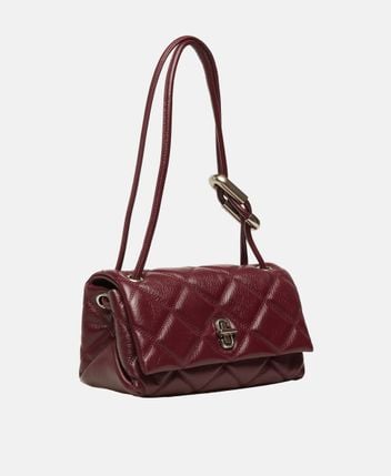 Leather shoulder bag