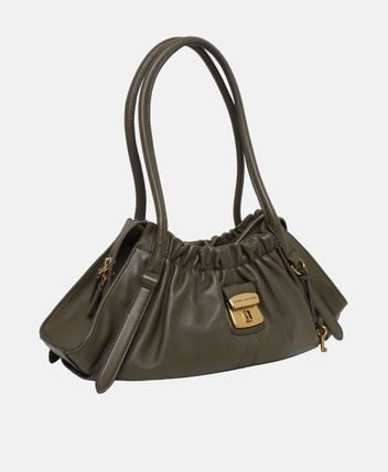 Leather shoulder bag The Satchel