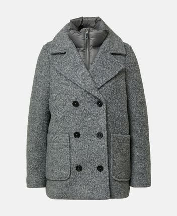 Wool-blend blazer