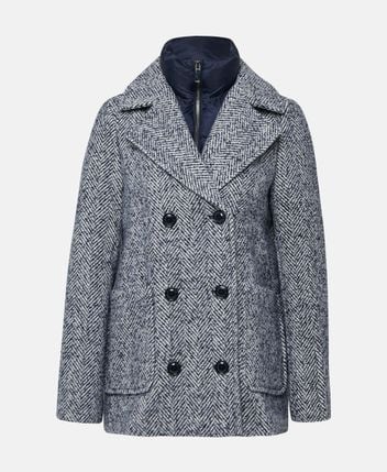 Wool-blend jacket