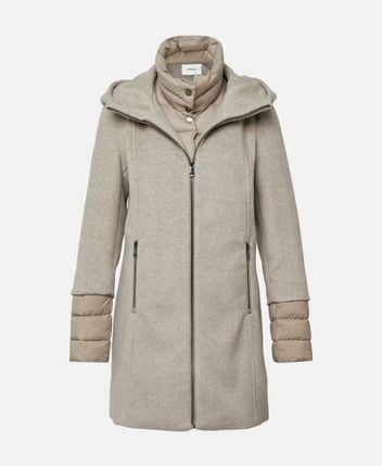 Wool-blend jacket