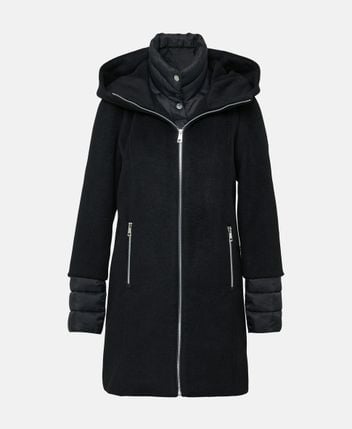 Wool-blend jacket